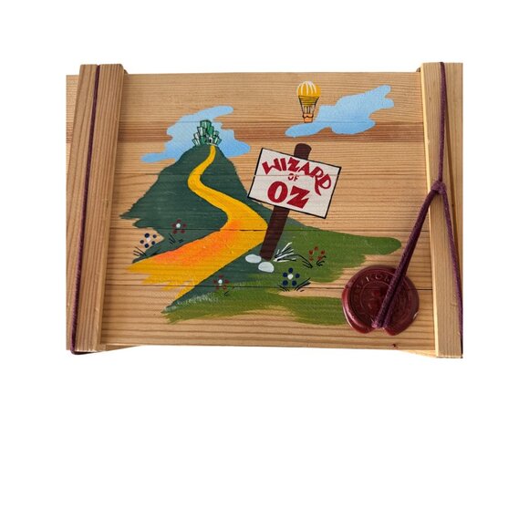 Kurt S. Adler Polonaise Wizard Of Oz Ornament Set Hand-Crafted Wooden Boxed - Picture 5 of 11